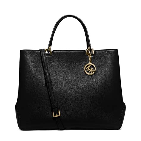 michael kors extra large tote black|michael kors large shopper tote.